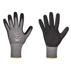 1-24 Paar OPTI FLEX grau Nitril-Handschuhe