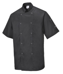 Kochjacke schwarz CUMBRIA